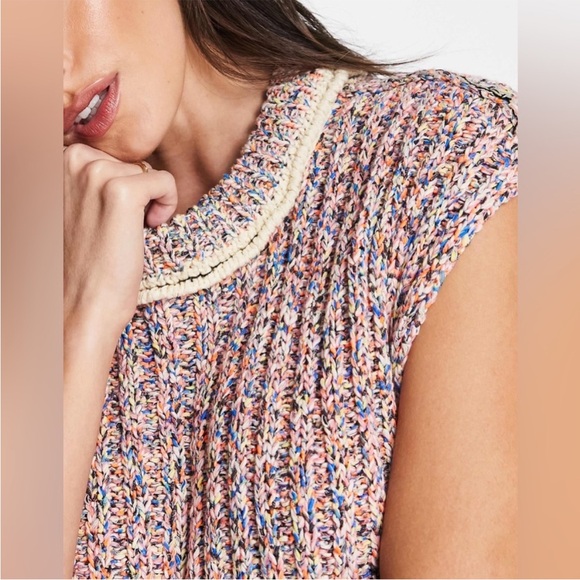 Free People Desert Heat Sweater Vest - Picture 2 of 5